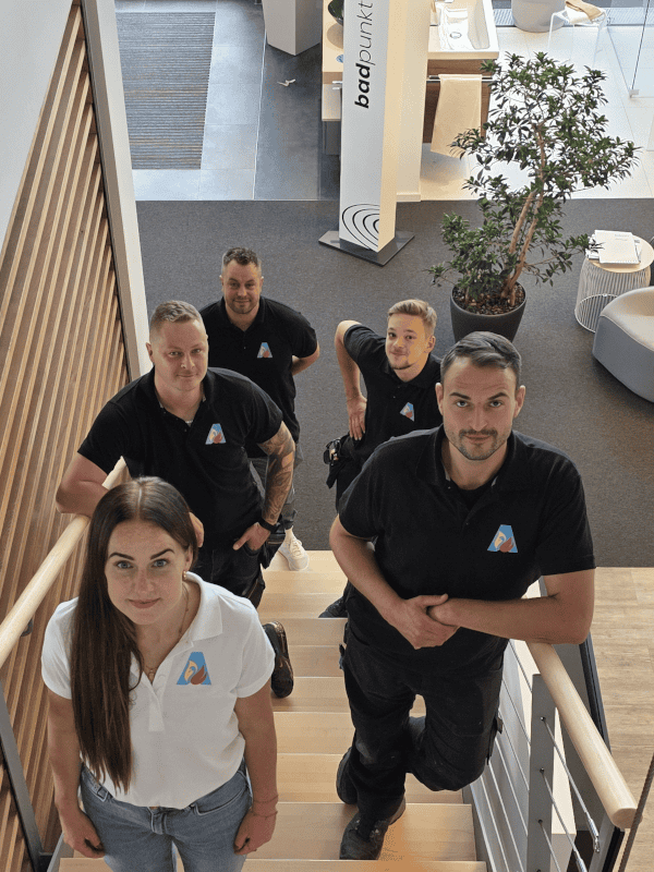 Der Servicebereich des Alsterteam auf einer Schulung